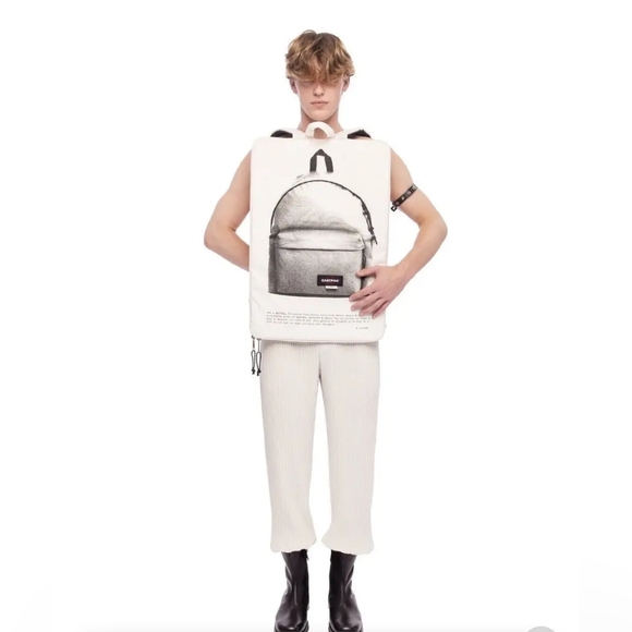 ⛔️*NEW* Margiela × Eastpak Collab - Oversized Poster Backpack - Picture 3 of 10